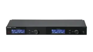 Shure SLXD4Q+ Quad Channel Receiver: a new product of 2025 introduced at NAMM.